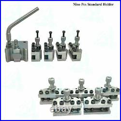 Quick Change Toolpost Set 13 Pcs Set T37 ML7 Lathe center height 90-115GURUNANAK