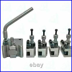 Quick Change Toolpost Set 13 Pcs set T37 ML7 Lathe center height 90-115, /