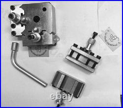 Quick Change Toolpost Set 8 Pcs Set T37 ML7 Lathe center height90-115GURUNANAK