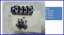 Quick change tool post Fits 8.0mm Watchmaker Precision Lathe 5pcs