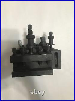 RAPID ORIGINAL TYPE A QUICK CHANGE LATHE TOOL POST with 3 HOLDERS