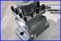 RARE Warner & Swasey #3 Lathe Tool Post Quick change Complete WithToolholder plate