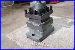 RARE Warner & Swasey #3 Lathe Tool Post Quick change Complete WithToolholder plate