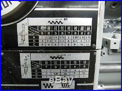 SHARP 16 x 40 Manual Engine Lathe 9 Chuck Quick Change Tool Post, Steady Rest