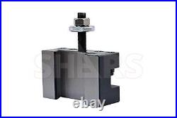 Shars CXA 300 Piston Quick Change Tool Post Set 6 PCS for 13 18 Lathe Swi