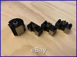 Sherline Lathe Quick Change Tool Post with 3 Holders