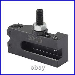 Sthus AXA Size 250-100 Set Piston Type Quick Change Tool Post Set for Lathe 6