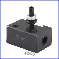 Sthus AXA Size 250-100 Set Piston Type Quick Change Tool Post Set for Lathe 6