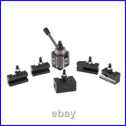 Sthus Axa Size 250-100 Set Piston Type Quick Change Tool Post Set for Lathe 6-12