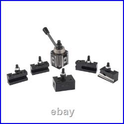 Sthus Axa Size 250-100 Set Piston Type Quick Change Tool Post Set for Lathe 6-12