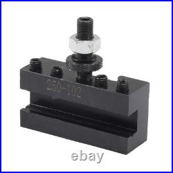 Sthus Axa Size 250-100 Set Piston Type Quick Change Tool Post Set for Lathe 6-12