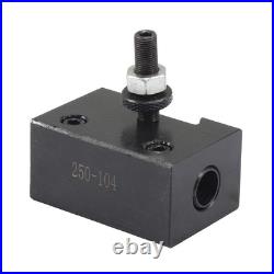 Sthus Axa Size 250-100 Set Piston Type Quick Change Tool Post Set for Lathe 6-12