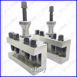 T2 Quick Change Tool Post Set 5 Holders Dixon Type Lathe 26mm