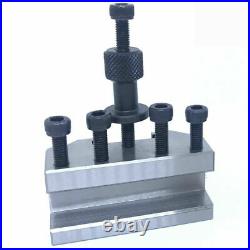 BLUEFOX T37 Quick Change Tool Post Set – 4 Pcs, For Myford Super 7 & ML7 Lathes, 12mm Capacity