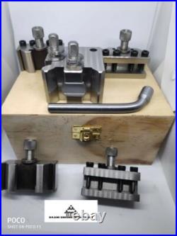 T37 Quick Change Tool Post ML7 5-piece set with