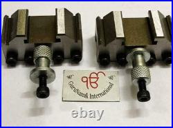 T37 Quick Change Tool Post Set 37mm Suitable 5PC Set