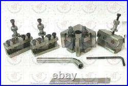 T37 Quick Change Tool Post Set 37mm Suitable 5PC Set