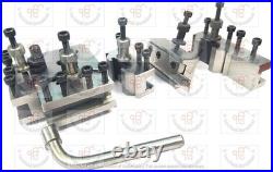T37 Quick Change Tool Post Set 37mm Suitable 5PC Set