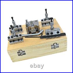T37 Quick Change Tool Post Set For ML7 Wooden Box Set 5 Pieces