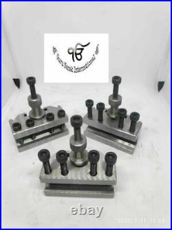 T37 Quick Change Tool Post Spare Holders 13mm Capacity Fits Myford ML7 5 Pieces