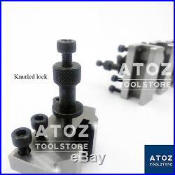 T37 Quick Change Toolpost Lathe Fits MYFORD SUPER 7 ML7 LATHES + 4 holders T-37