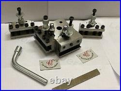 T37 Quick-Change Toolpost Myford ML7 9 Pcs Set 6 Standard, 1 Vee, 1 Parting