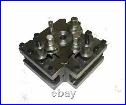 T3 quick change toolpost set block and holders for colchester harrison lathes