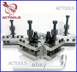 T51 Quick Change Toolpost Standard Boring Parting Holder 5 Pcs Set USA ACTOOLS