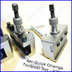 T63 Quick Change Tool Post Set Colchester Bantam 20mm Capacity Anchor Tools UK