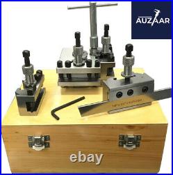 T63 Quick Change Tool Post Set Colchester Bantam 25mm Capacity Wooden Box