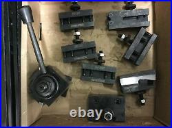 USED-10-15 Wedge Type Quick Change Tool Post 8 Pcs/Set for 200 BXA, #0251-0228U