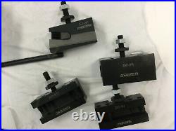USED-8pc13-18 Wedge Type Quick Change Tool Post Set for 300CXA, includes 2pc Ex