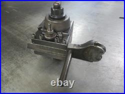 USED Aloris CXA Type Quick-Change Tool Post with CXA-2 Holder & Knurling Tool USED Aloris CXA Type Quick-Change Tool Post with CXA-2 Holder & Knurling Tool