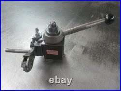 USED Aloris CXA Type Quick-Change Tool Post with CXA-2 Holder & Knurling Tool USED Aloris CXA Type Quick-Change Tool Post with CXA-2 Holder & Knurling Tool