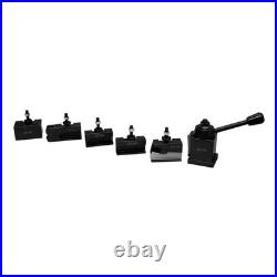 Up to 8 Quick Change Tool Post Set Wedge Type OXA #000 Knurling Turning Tool Up to 8 Quick Change Tool Post Set Wedge Type OXA #000 Knurling Turning Tool