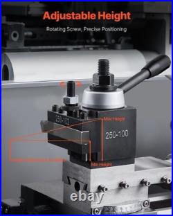 VEVOR Quick Change Tool Post Set, 6 Pcs, Includes Lathe Tool Holders, Wedge Type