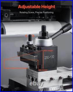 VEVOR Quick Change Tool Post Set, 8 Pcs, Includes Lathe Tool Holders, Wedge Type