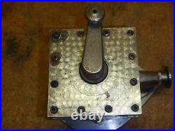 Vintage Decorated Quick Change Tool Post Turret Machinist Tooling Jig Fixture
