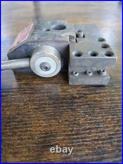 Vintage KDIK QUICK CHANGE TOOL POST & HOLDER NO. 8620 USA