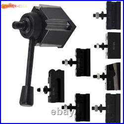 Wedge Tool Post Set AXA 250-111 For Lathe 6 12 Plus 2 Extra Tool Holder