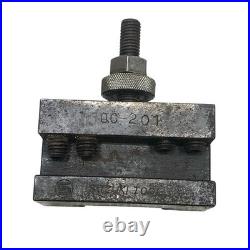Yuasa 740-200 Quick Change Tool Post (BXA)+ 5 Tool Holders & 1 Boring Bar Holder