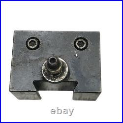 Yuasa 740-200 Quick Change Tool Post (BXA)+ 5 Tool Holders & 1 Boring Bar Holder