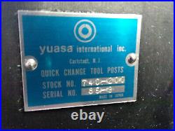 Yuasa Quick Change Tool Post (BXA Size)